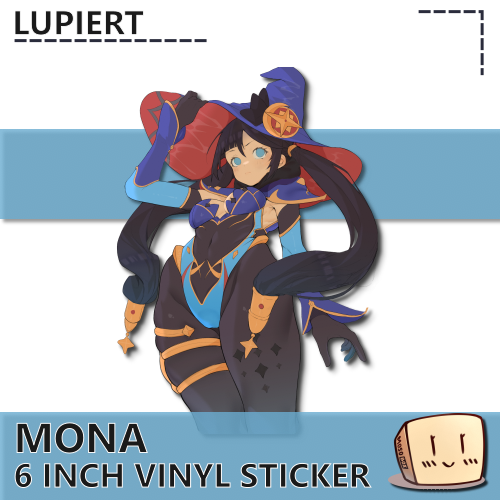 LUP-S-11 Mona Sticker - Lupiert - Store Image