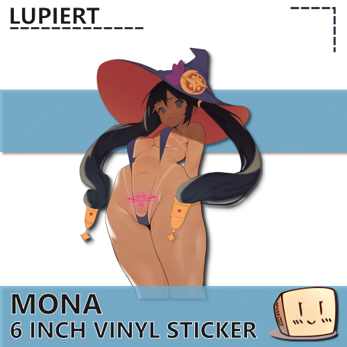 LUP-S-14 Bikini Mona Sticker - Lupiert - Store Image