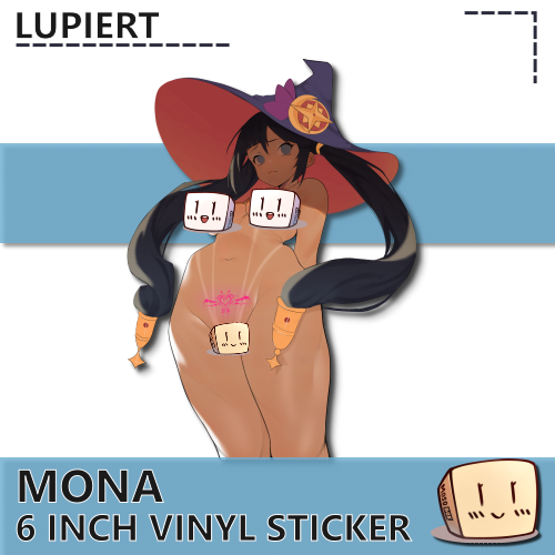 LUP-S-15 Bikini Mona Sticker NSFW - Lupiert - Censored