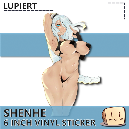 LUP-S-16 Bikini Shenhe Sticker - Lupiert - Store Image