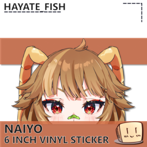 Naiyo Peeker Sticker - hayate_fish