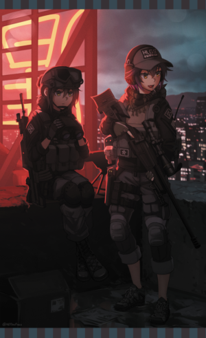 Sniper Team Wallscroll - NDTwoFives