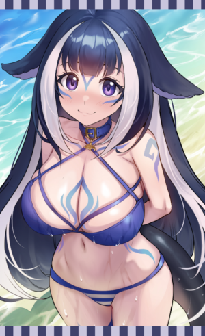 Shylily Beach Wallscroll - Jagaimo