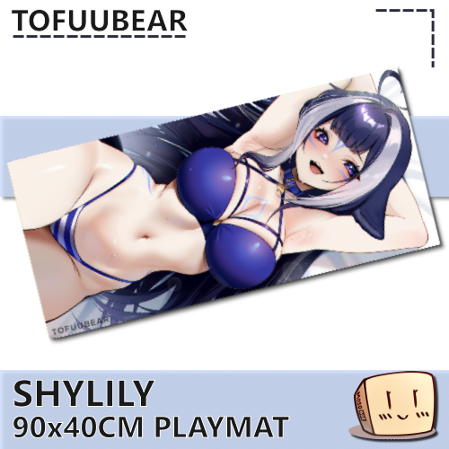 SHY-PM-01 Bikini Shylily Playmat 90 x 40 - TofuuBear - Store Image