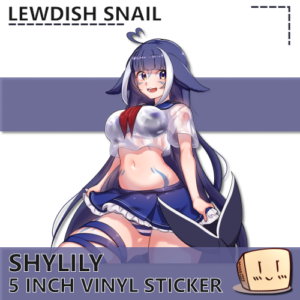 Wet Shylily Sticker - Lewdish Snail