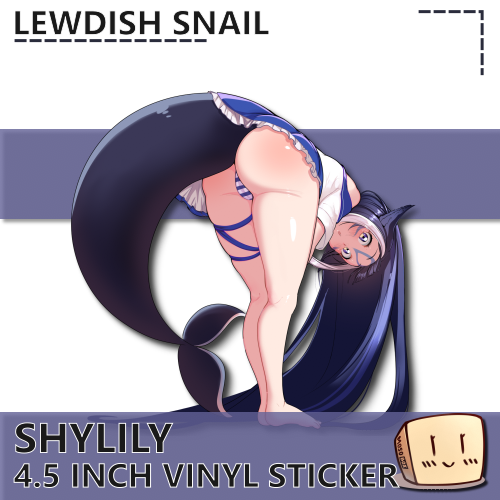 SHY-S-02 Shylily Tail Sticker - Lewdish Snail - Store Image