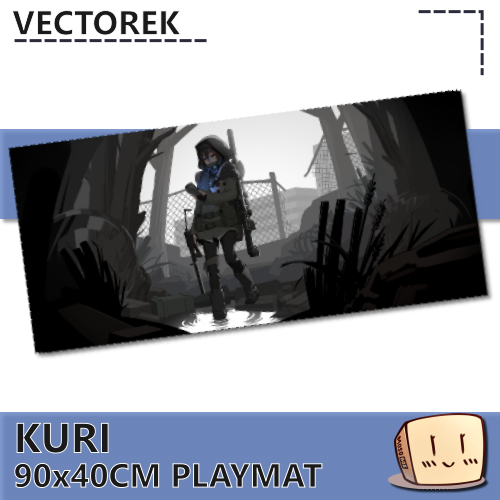 VEC-PM-01 Sdalger Kuri Playmat 90 x 40 - Vectorek - Store Image