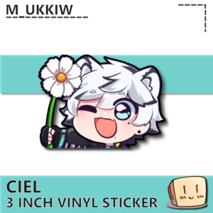 Ciel Flower Sticker - M_ukkiw