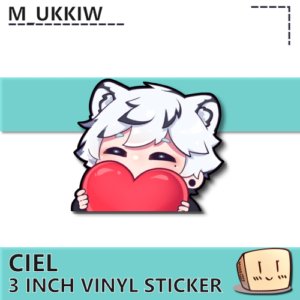 Ciel Heart Sticker - M_ukkiw