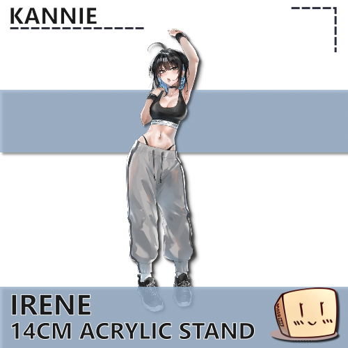 KAN-AS-02 Workout Irene Standee - Kannie - Store Image