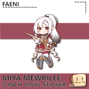 Miya Mewrilee Thorn Basket Sticker - Faeni