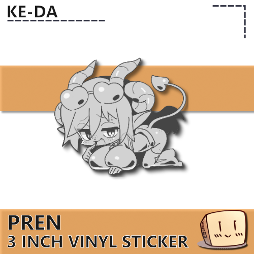 PRE-S-04 Pren Latex Monochrome Sticker - KE-DA - Store Image