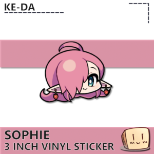 Sophie Head Sticker - KE-DA