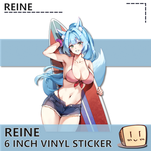 REI-S-A-14 Surfing Reine Sticker - Reine - Store Image