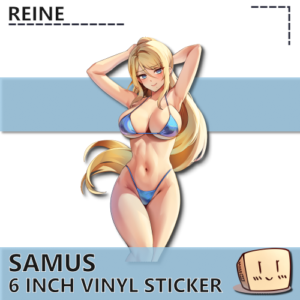 Zero Suit Samus Bikini Sticker - Reine