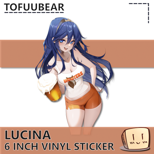 TOF-S-53 Hooters Lucina Sticker - TofuuBear - Store Image