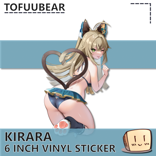 TOF-S-56 Kirara Bikini Sticker - TofuuBear - Store Image