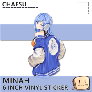 Varsity Jacket Minah Sticker - Chaesu