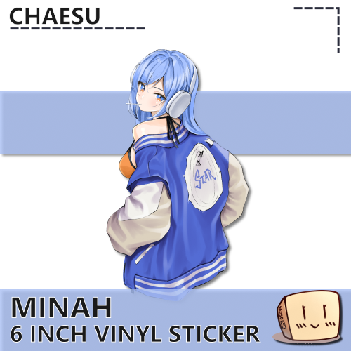 CHS-S-07 Varsity Jacket Minah Sticker - Chaesu - Store Image
