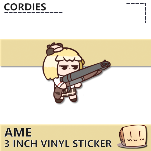 COR-S-01 Shotgun Ame Sticker - Cordies - Store Image