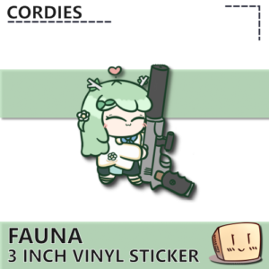 Pistol Fauna Sticker - Cordies