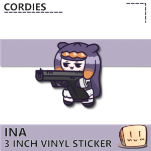 Pistol Ina Sticker - Cordies