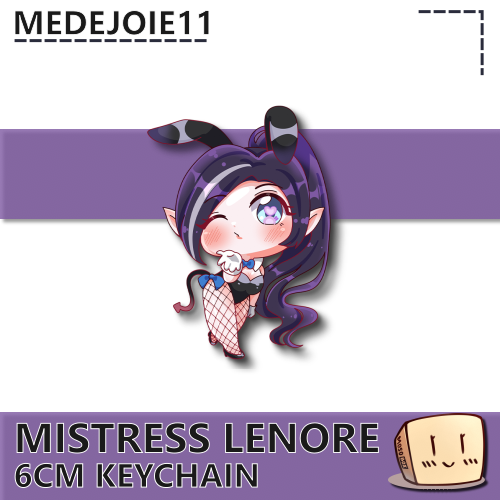 LEN-KC-02 Bunny Girl Mistress Lenore Keychain - medejoie11 - Store Image