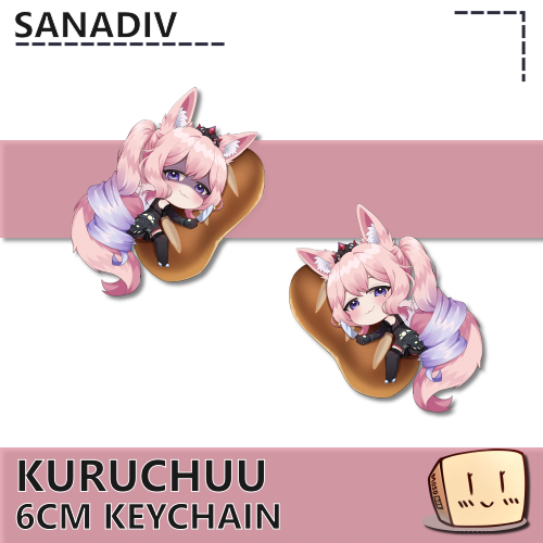 LIM-KC-01 Kuruchuu Bread Keychain - Sanadiv - Store Image