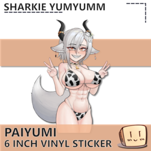 Cowkini Paiyumi Sticker - Sharkie YumYumm