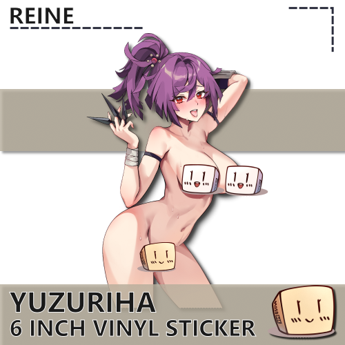REI-S-A-26 Yuzuriha Nude NSFW Sticker - Reine - Censored
