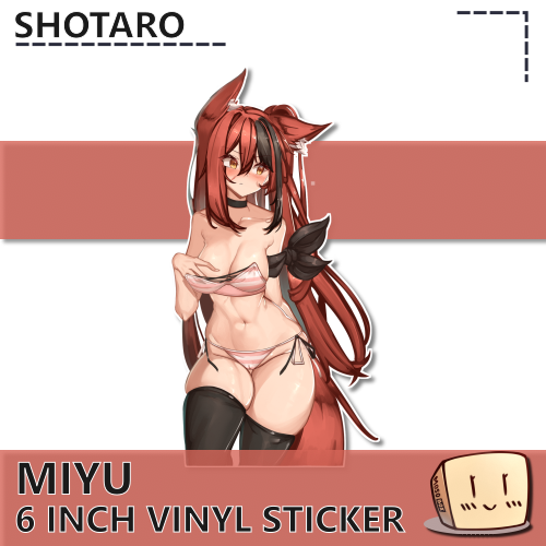 SHO-S-02 Miyu Sticker - Shotaro - Store Image