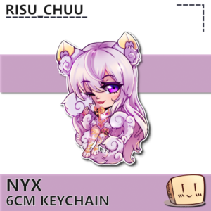 Nyx Tail Fluff Keychain - Risu_Chuu