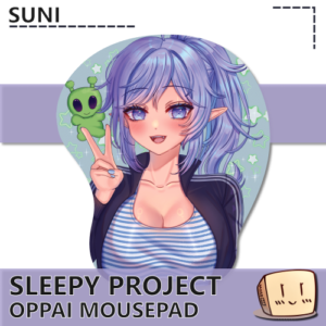 Sleepy Project Oppai Mousepad - Suni