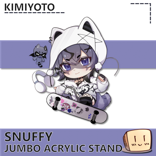 SNU-AS-02 Skater Snuffy Jumbo Standee - Kimiyoto - Store Image