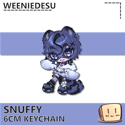 SNU-KC-03 Punk Snuffy Keychain - weeniedesu - Store Image