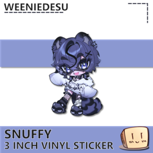 Punk Snuffy Sticker - weeniedesu