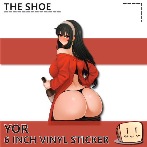 SOE-S-02 Drunk Yor Sticker - The Shoe - Store Image