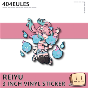 Reiyu and Ghostling Sticker - 404Eules