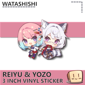 Reiyu and Yozo Sticker - watashishi