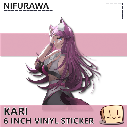 KAR-S-05 Kari Knife Sticker - Nifurawa - Store Image