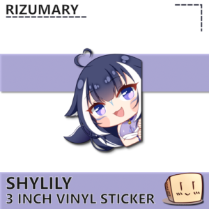 Shylily Side Peeker Sticker - Rizumary