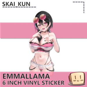 Bikini EmmaLlama Sticker - Skai_kun