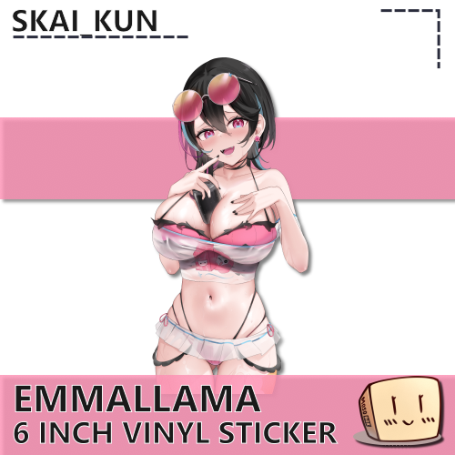 SKA-S-01 Bikini EmmaLlama Sticker - Skai_kun - Store Image