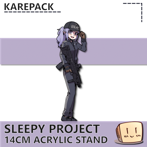 SLP-AS-01 Sleepy Project Standee - KAREPACK - Store Image