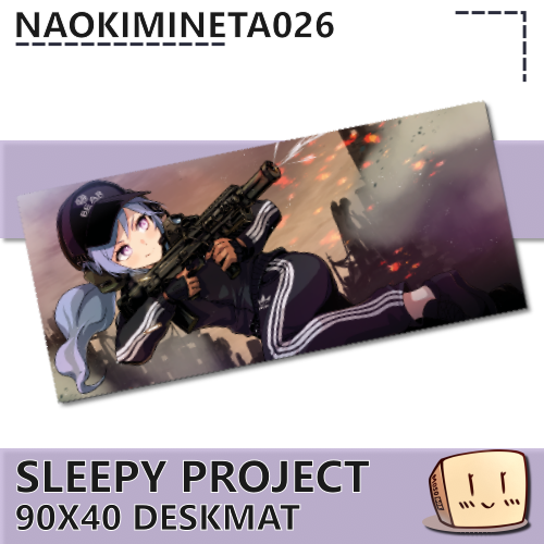 SLP-DM-01 Tactical Sleepy Deskmat - naokimineta026 - Store Image