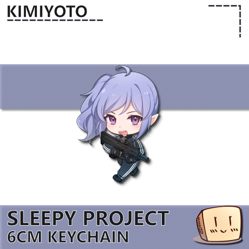 SLP-KC-01 Chibi Sleepy Project Keychain - Kimiyoto - Store Image