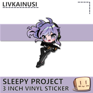 Tactical Sleepy Sticker - livkainusi