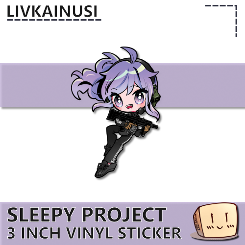 SLP-S-01 Tactical Sleepy Sticker - livkainusi - Store Image