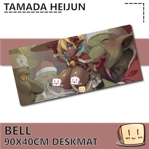 TAM-DM-02 Bell Boob Massage Deskmat - Tamada Heijun - Censored
