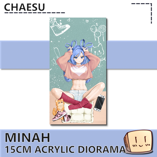 CHS-AS-02 Minah Acrylic Diorama - Chaesu - Store Image